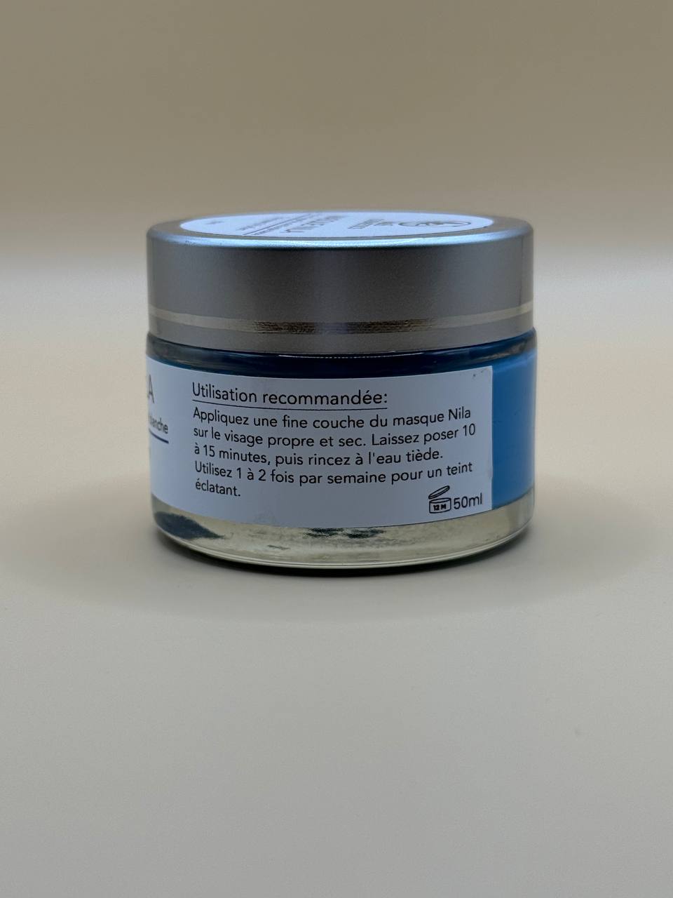 Masque Visage Nila - Huile d'Argan Bio , Miel & Argile Blanche