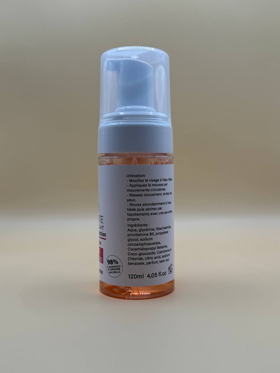 Mousse Nettoyante Visage - NIACINAMIDE PROVITAMINE B5