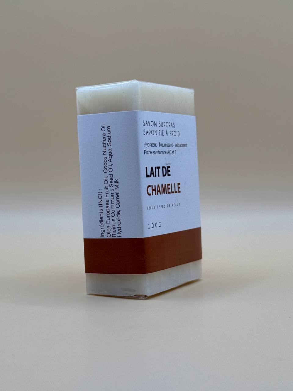 Savons Saponifiés a Froid - Lait Chamelle & Amandes Douces