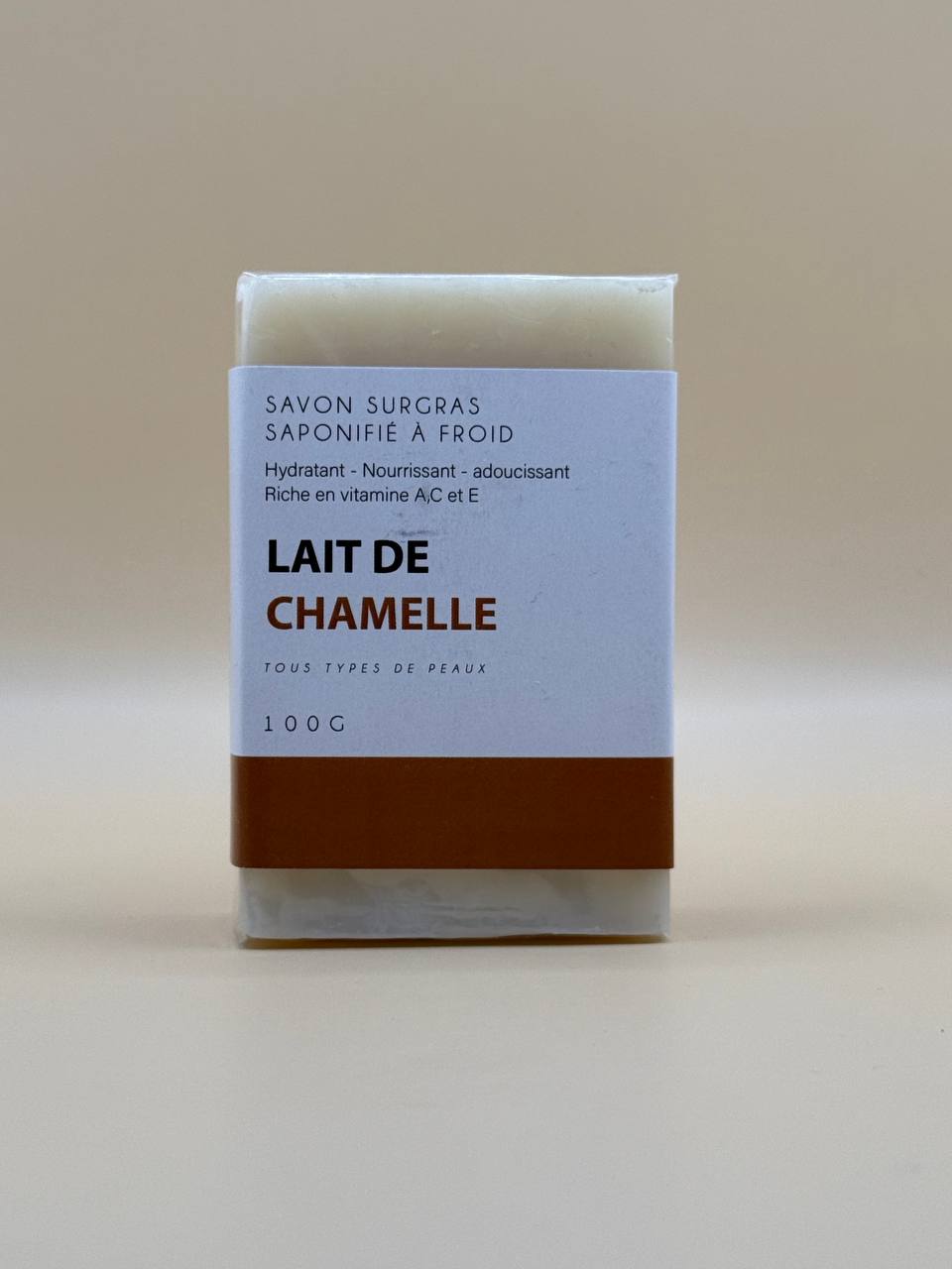 Savons Saponifiés a Froid - Lait Chamelle & Amandes Douces
