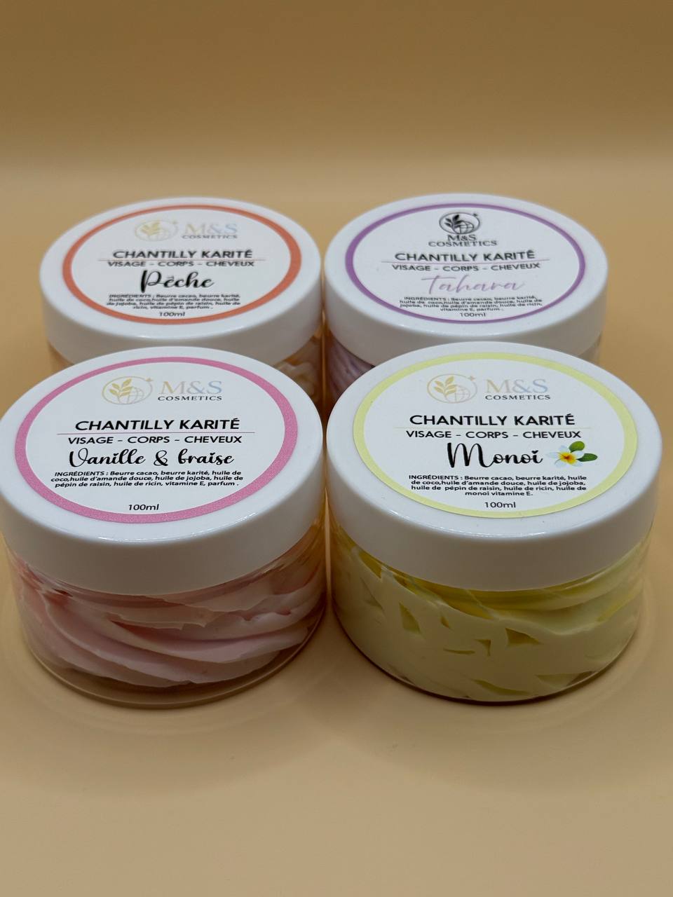 Chantilly Karité & Cacao - Visage Corps Cheveux