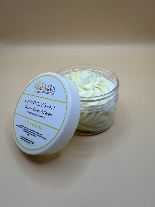 Chantilly Karité & Cacao - Visage Corps Cheveux